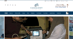 Desktop Screenshot of cavalvet.com